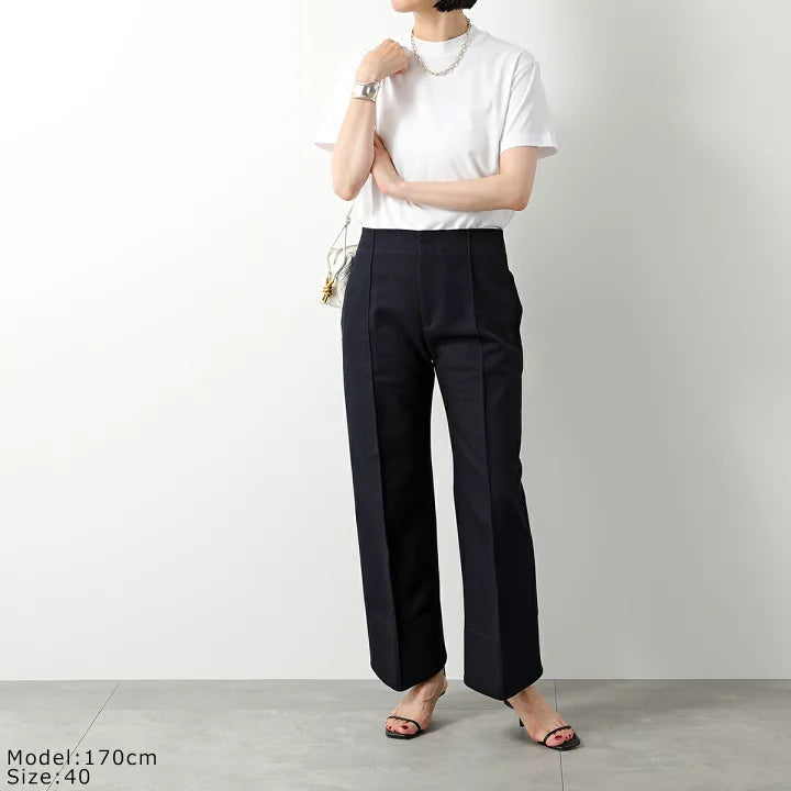 Bottega Veneta Cropped Pants in Navy, size 40