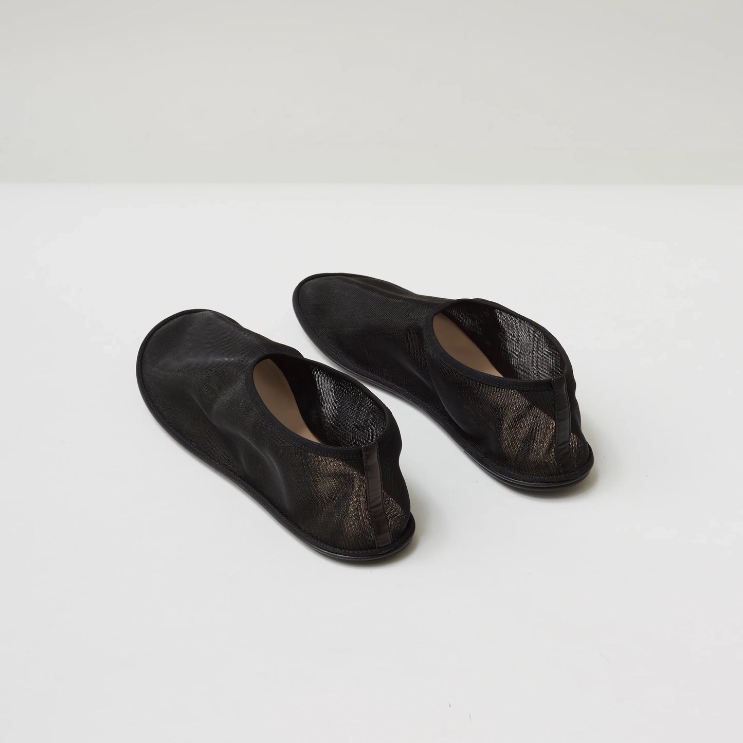 The Row Sock Flats in Black, size 38