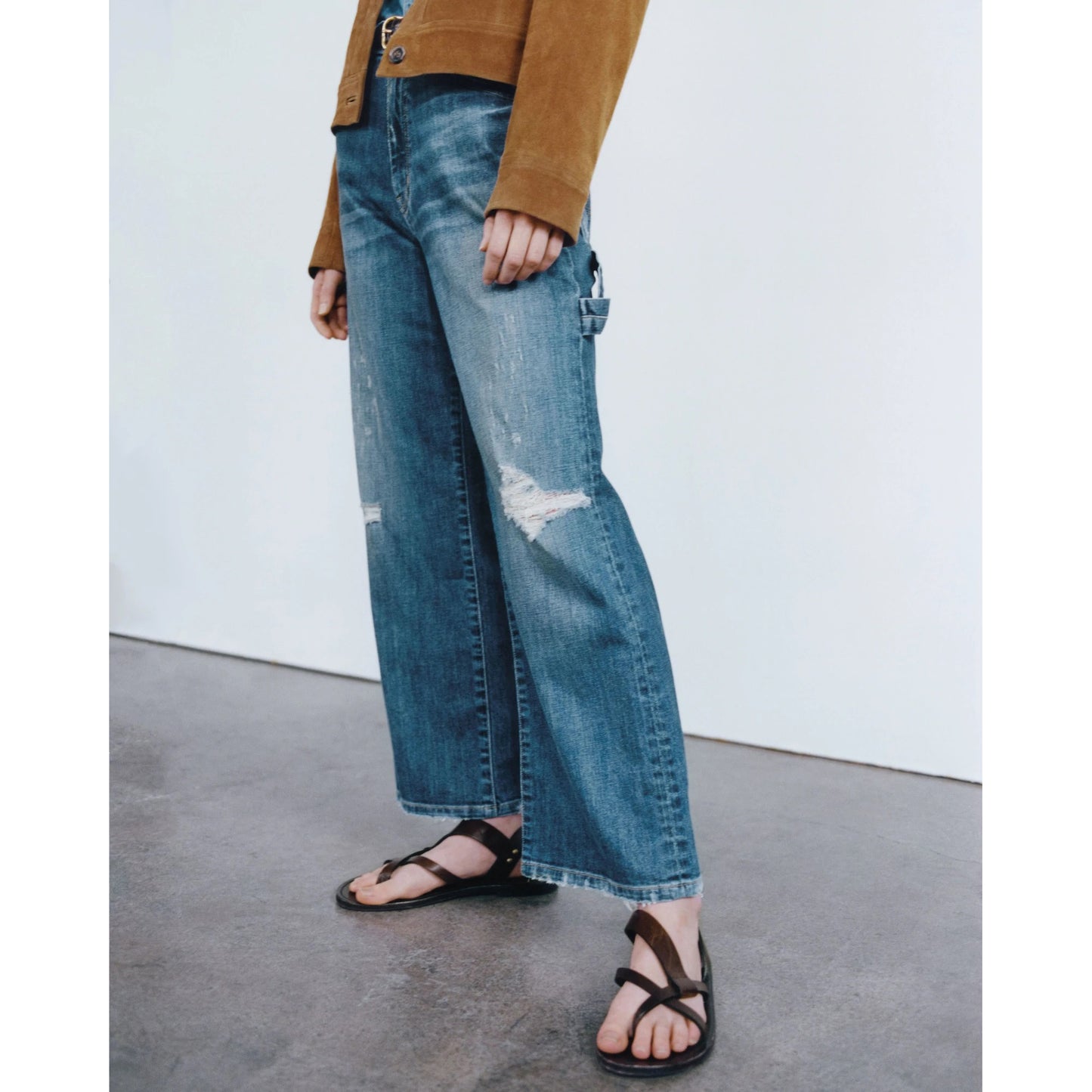 Nili Lotan "Violette" Jeans in Blue, size 27