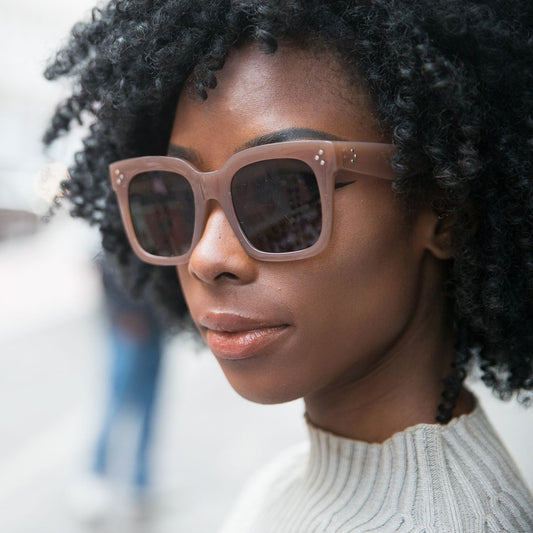 Celine CL41076/S "Tilda" Sunglasses in Blush Pink