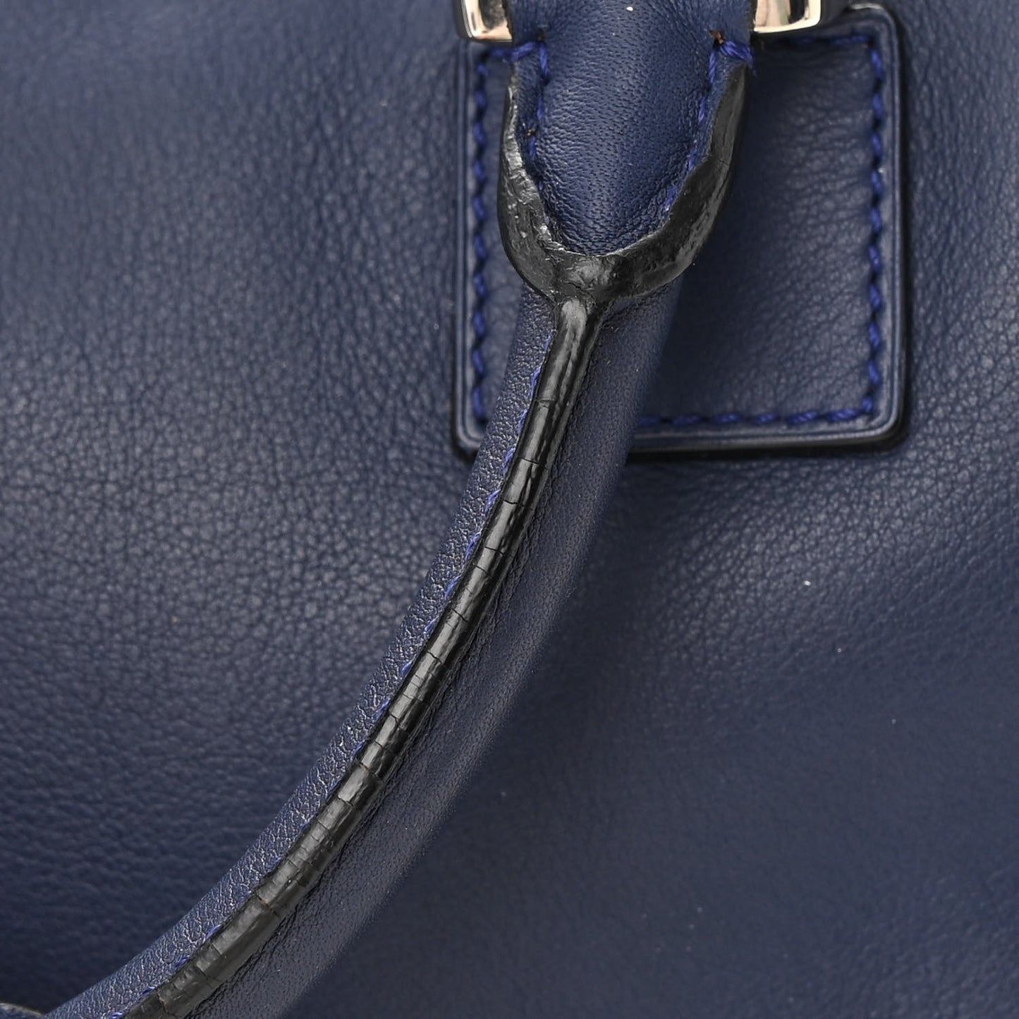 Loewe Amazona 28 Bag in Navy Nappa Calfskin