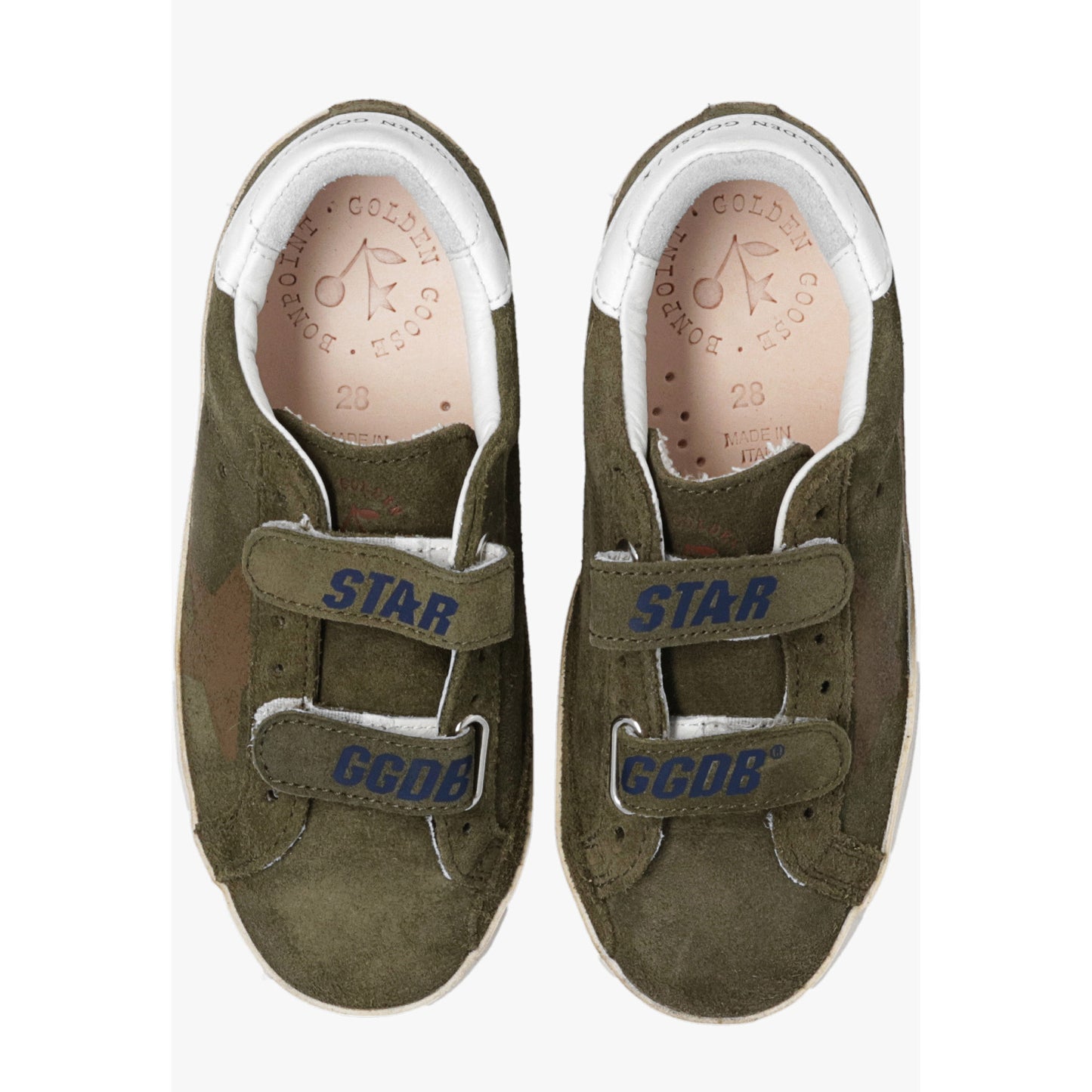 ** ENFANTS ** Baskets montantes Golden Goose Glitter, taille 30