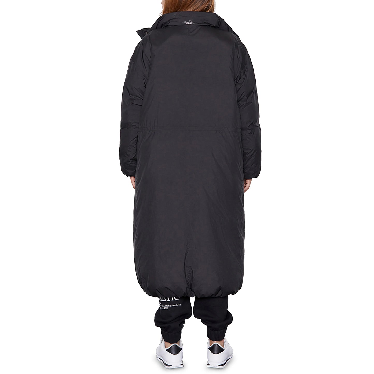 Frame Oversize Duvet Puffer Jacket in Black, size Medium