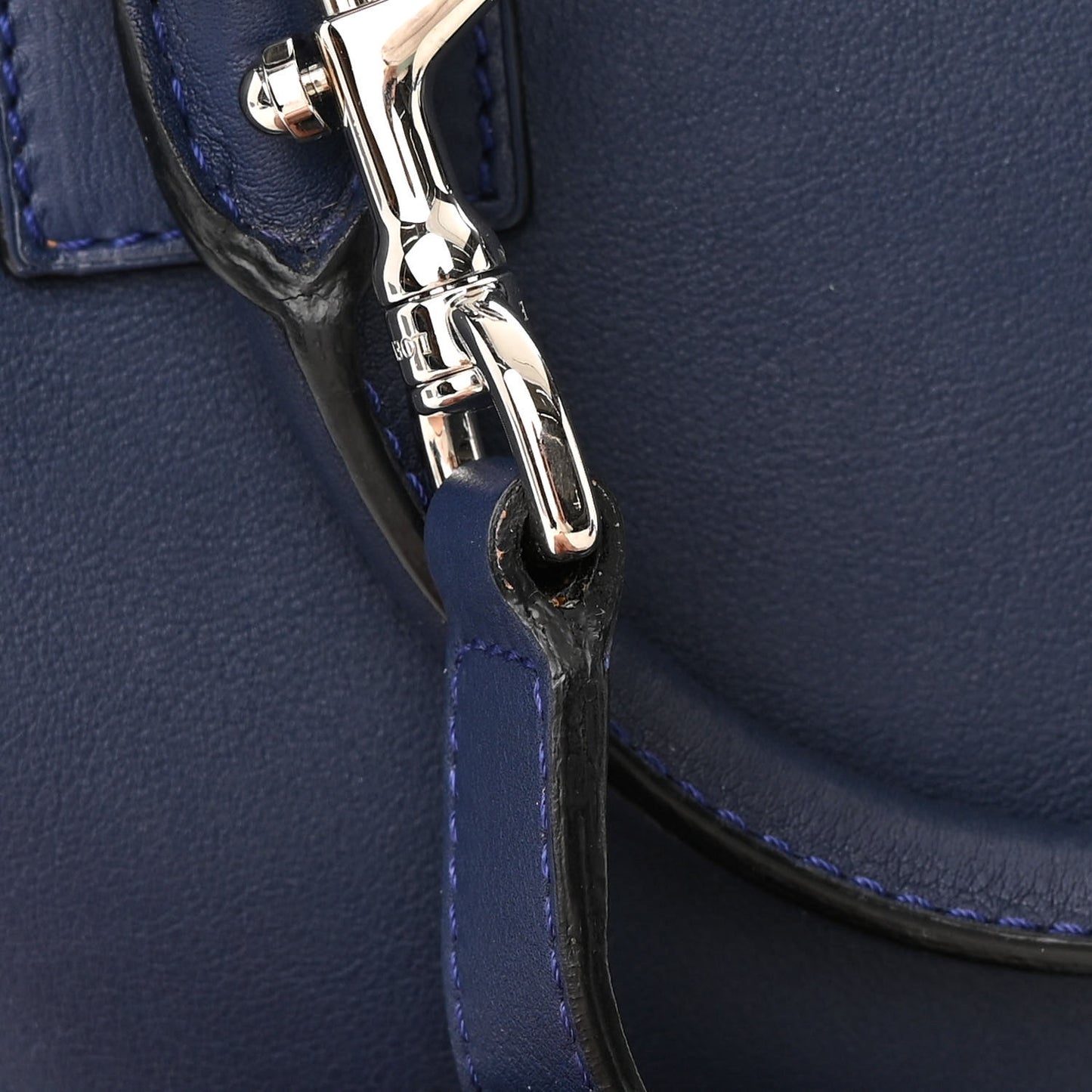 Loewe Amazona 28 Bag in Navy Nappa Calfskin