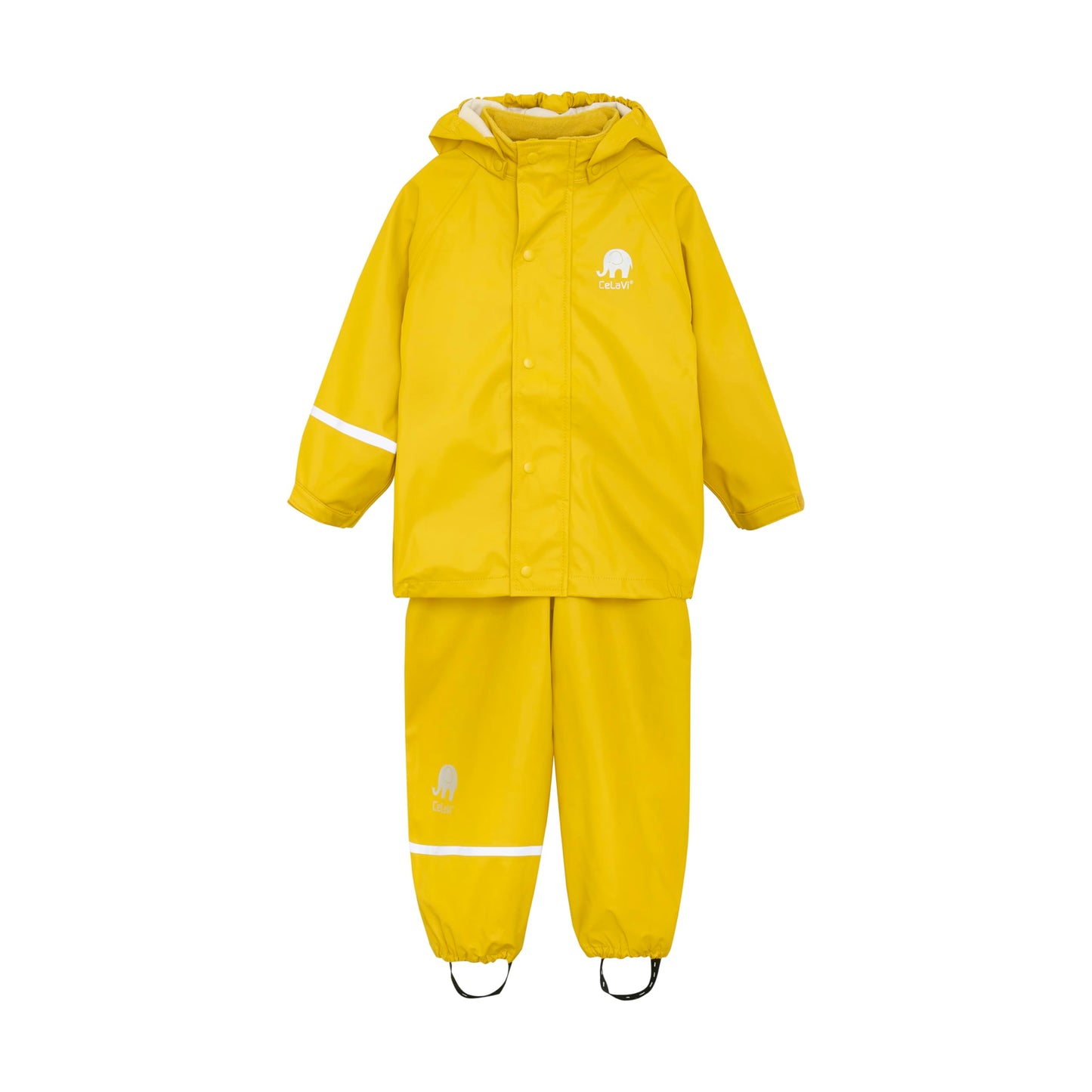 Celavi Yellow Rain Suit, size 110cm (5 years)