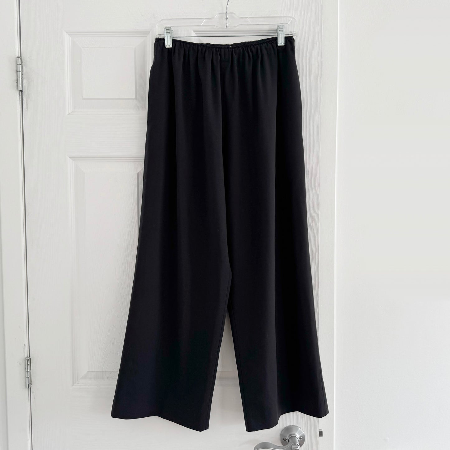 6397 Drawstring Waist Trousers in Black, size Medium