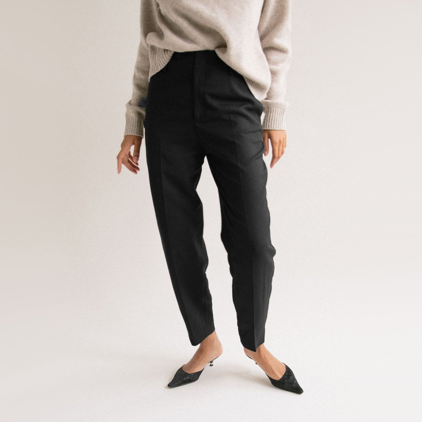 Filippa K "Karlie" Trousers in Black, size 42 (fits like 10/12)