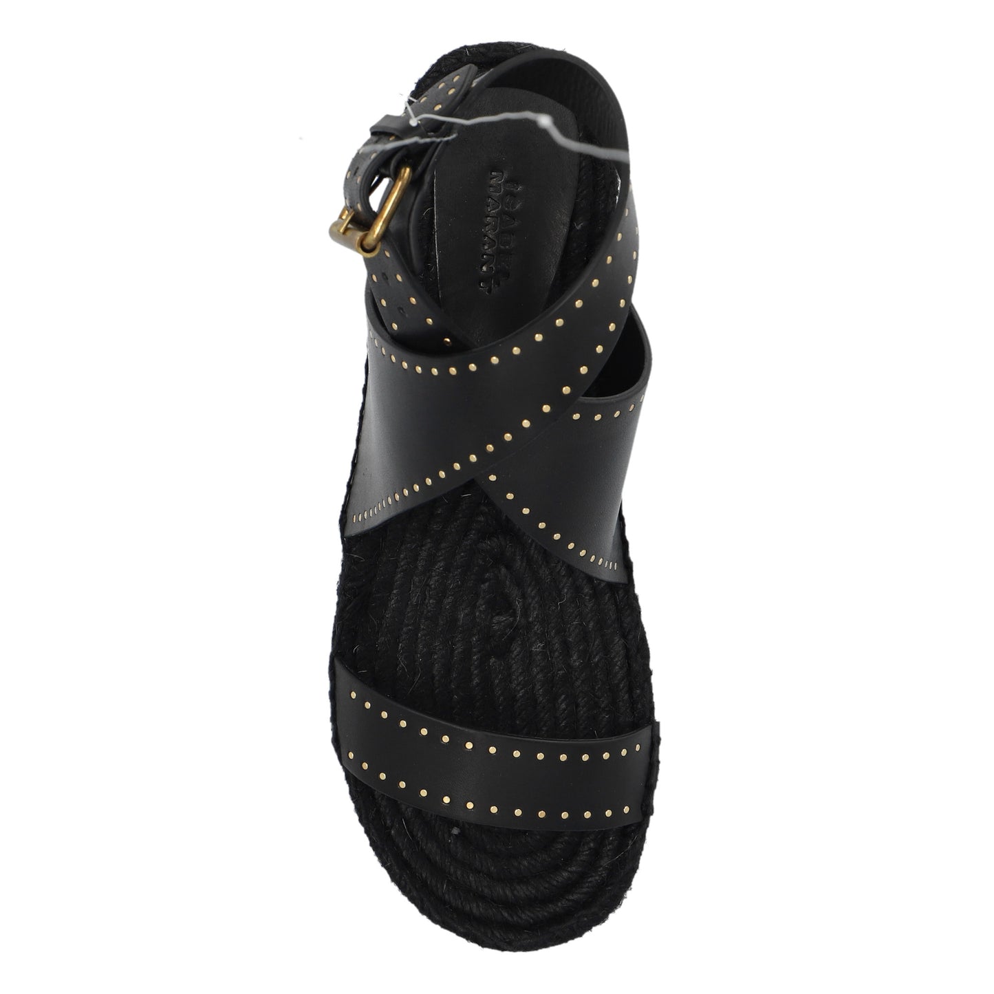 Isabel Marant "Illya" Espadrille Sandals in Black, size 38 (fits like 37)