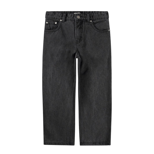 MOLO "Adrien" Wide Leg Jeans in Charcoal, size 10years