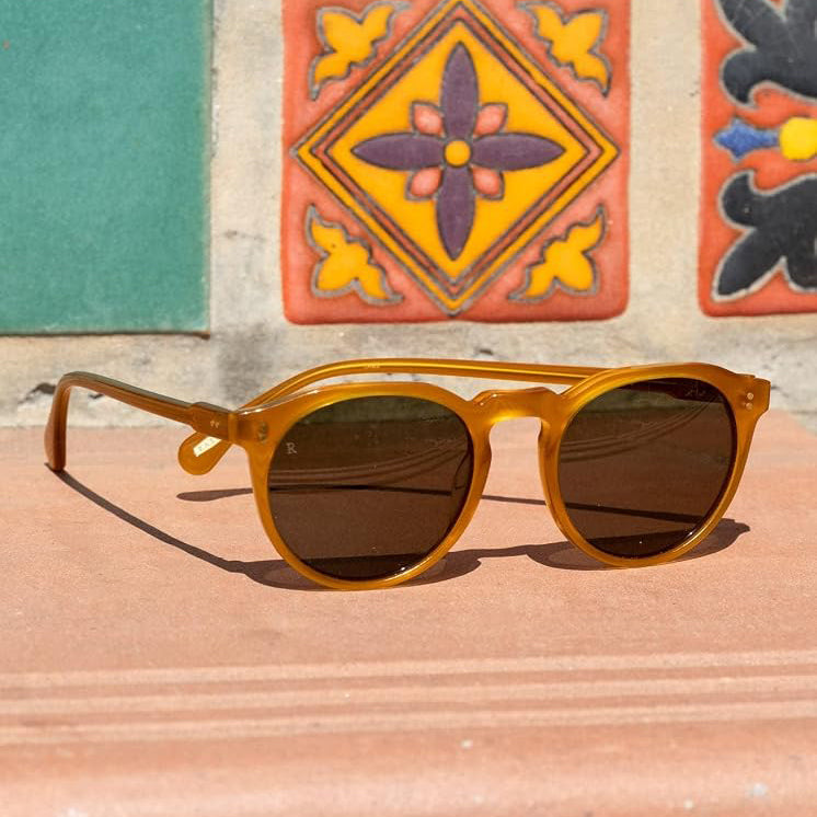 Raen "Remmy 49" Sunglasses in Honey