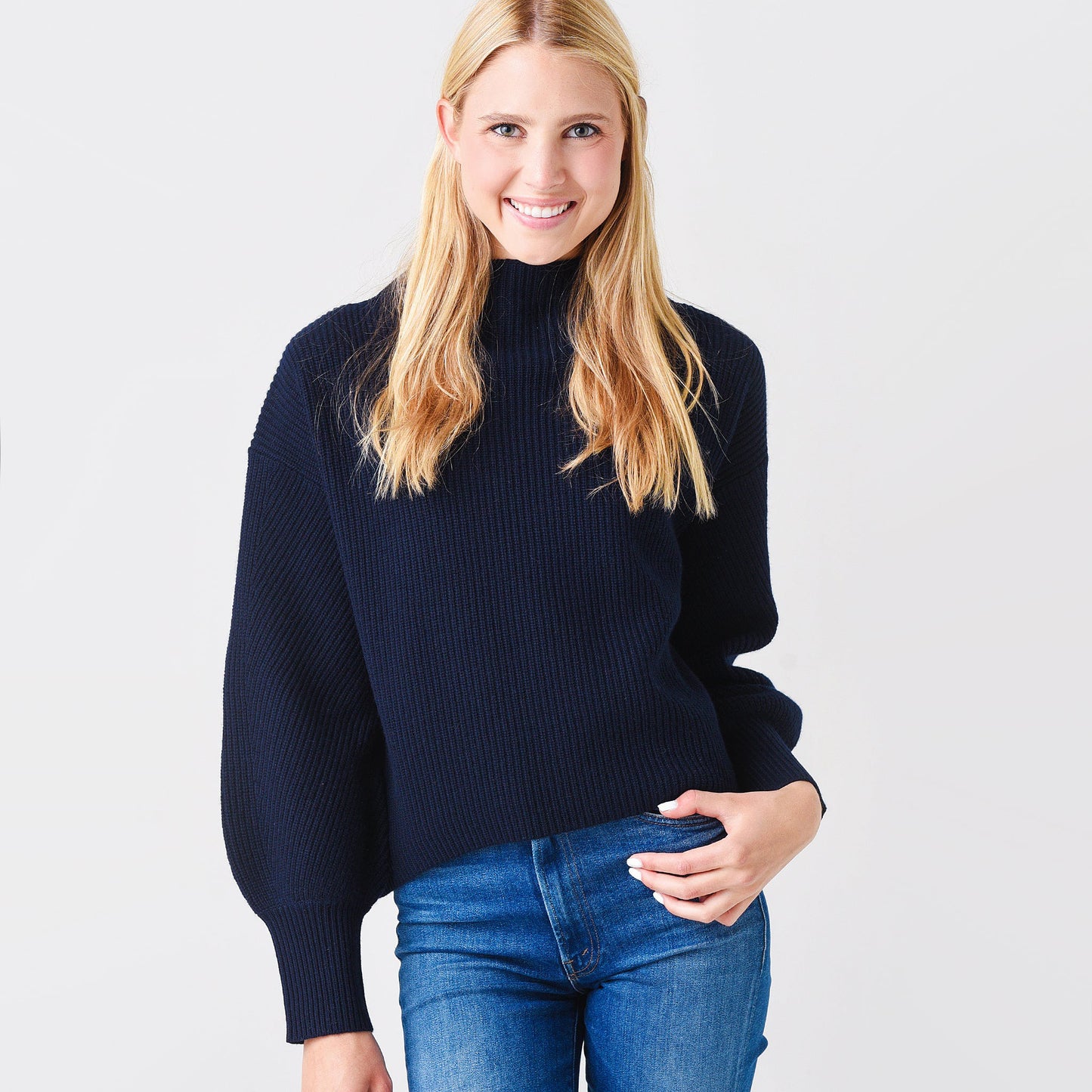 A.L.C. "Helena" Sweater in Navy, Size Small