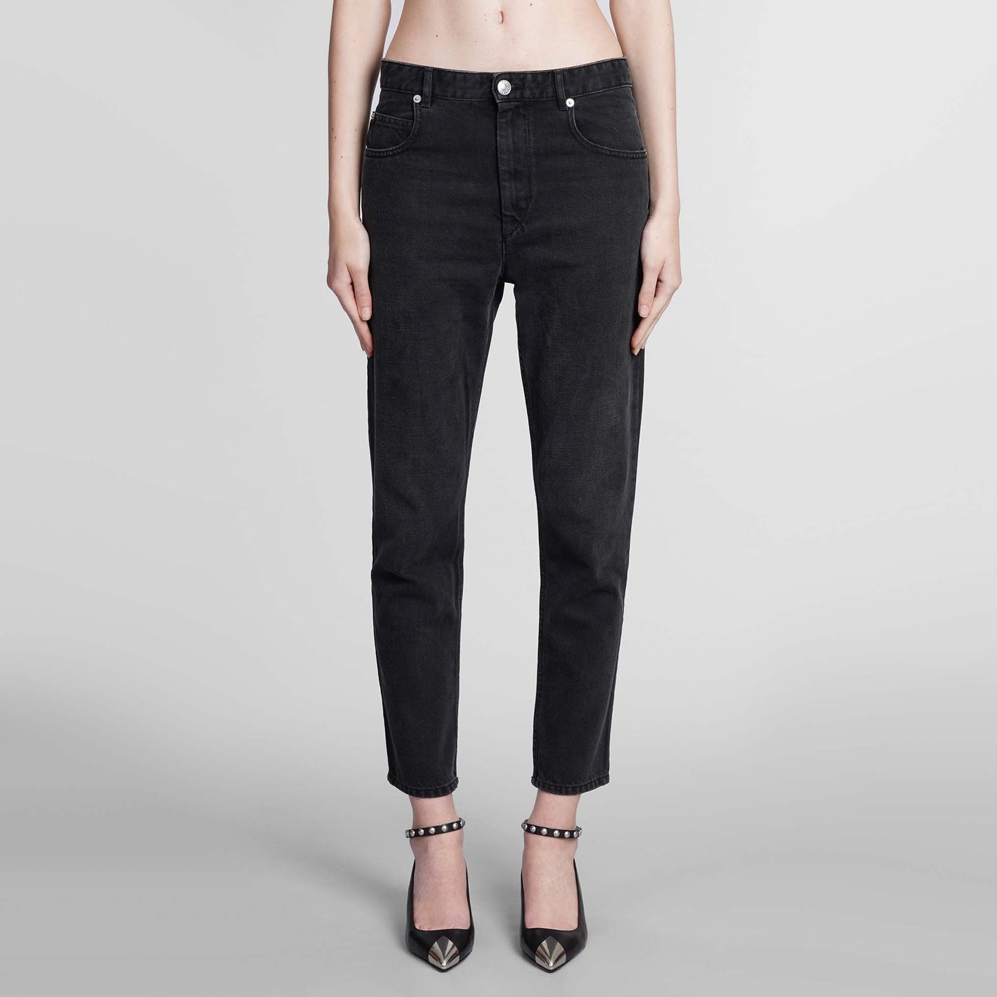 Isabel Marant Etoile "Neasr" Jeans in Black, size 34