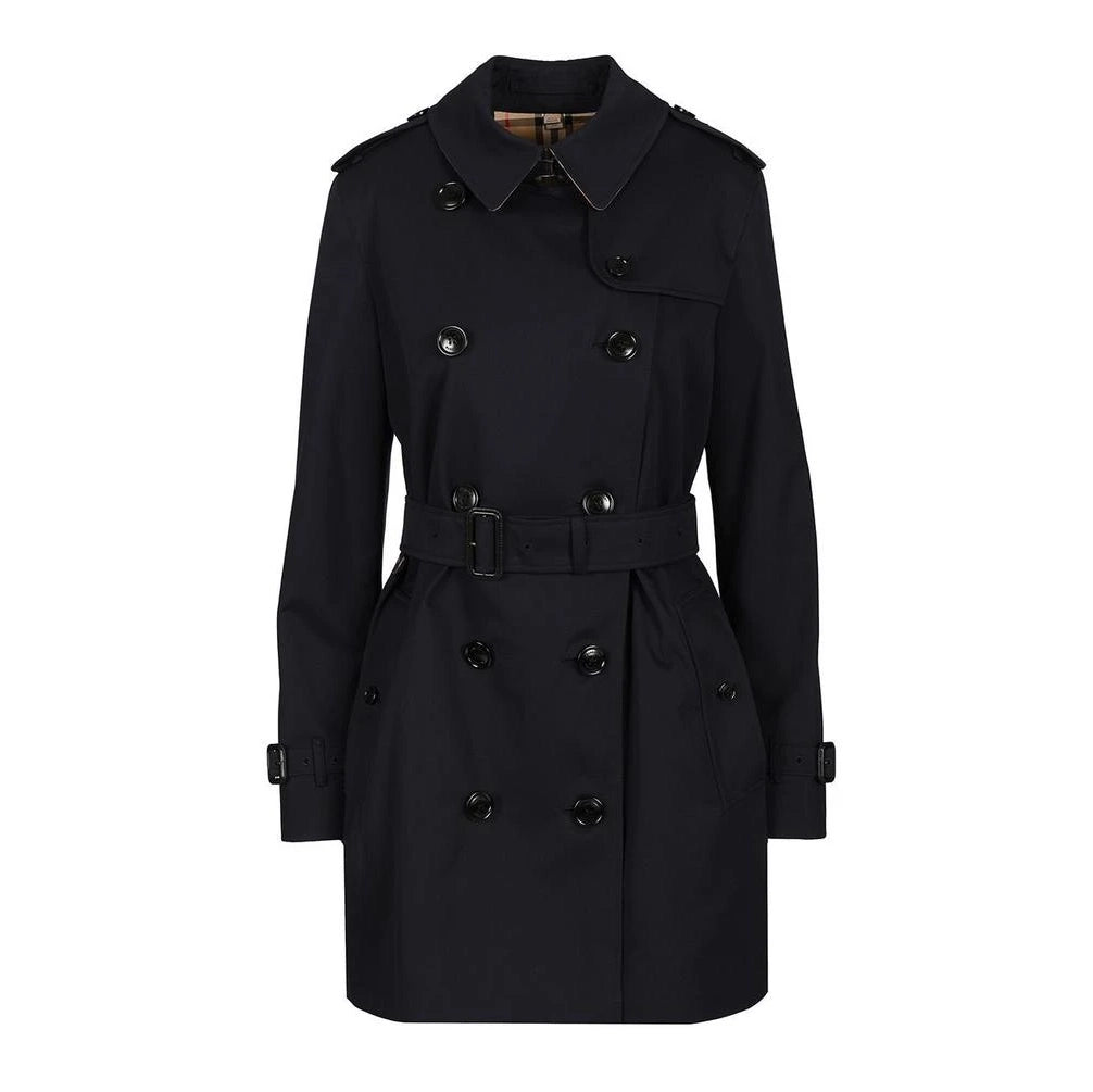 Burberry Short Trench Coat in Black, Size US 6 (8UK) - Fits like size 4 US