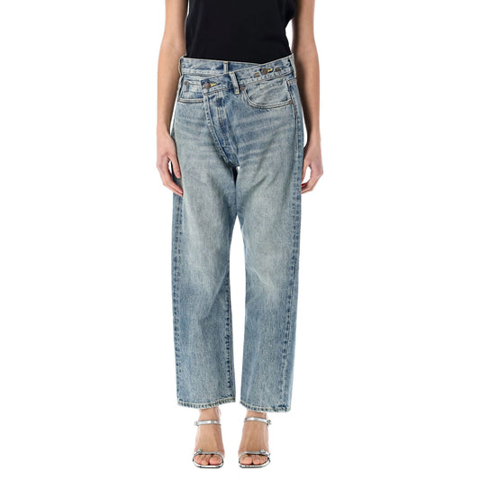 R13 crossover Jean in Lena Blue, size 26 (fits 27)