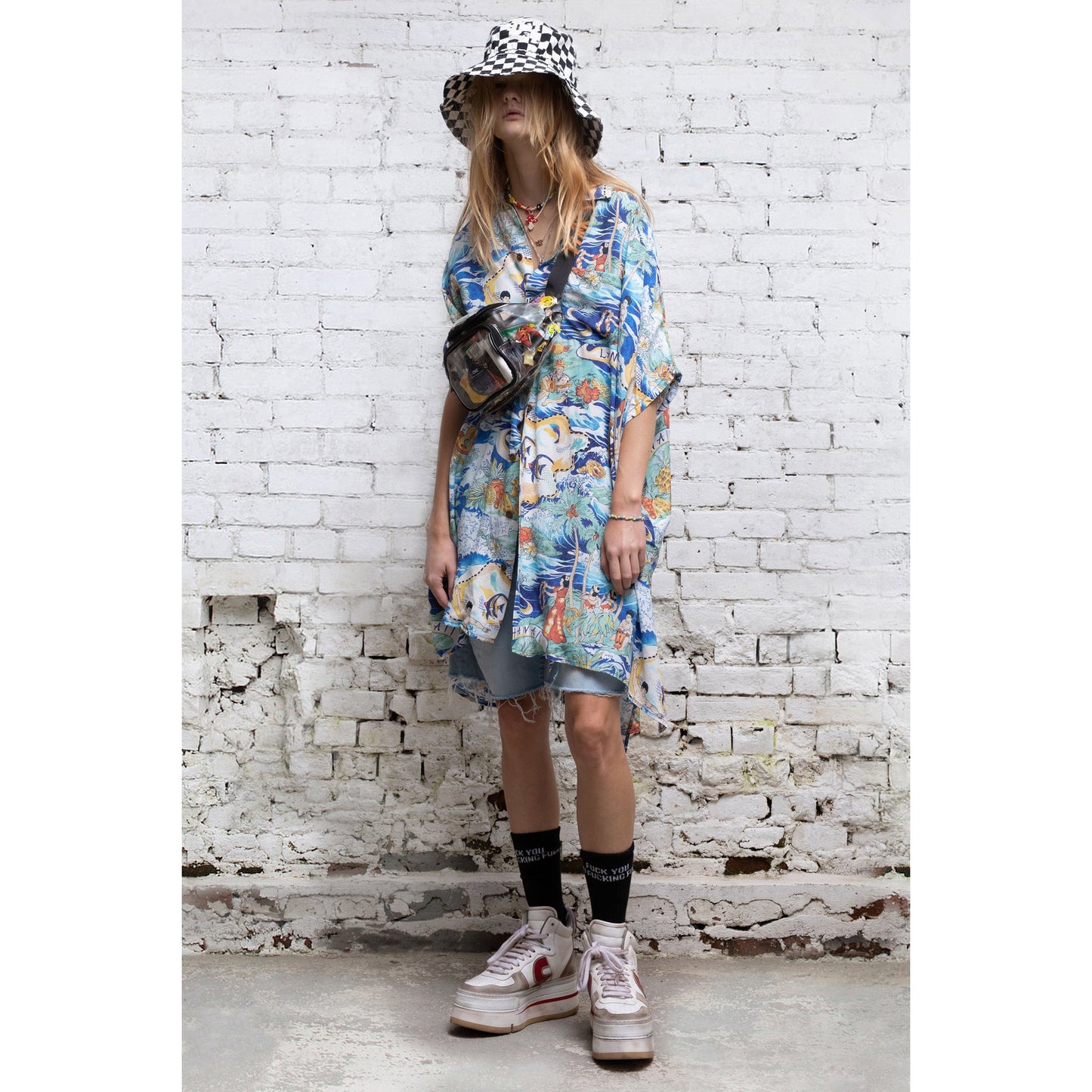 R13 Oversize Boxy Hawaiian Dress, size XXS (fits like XS)