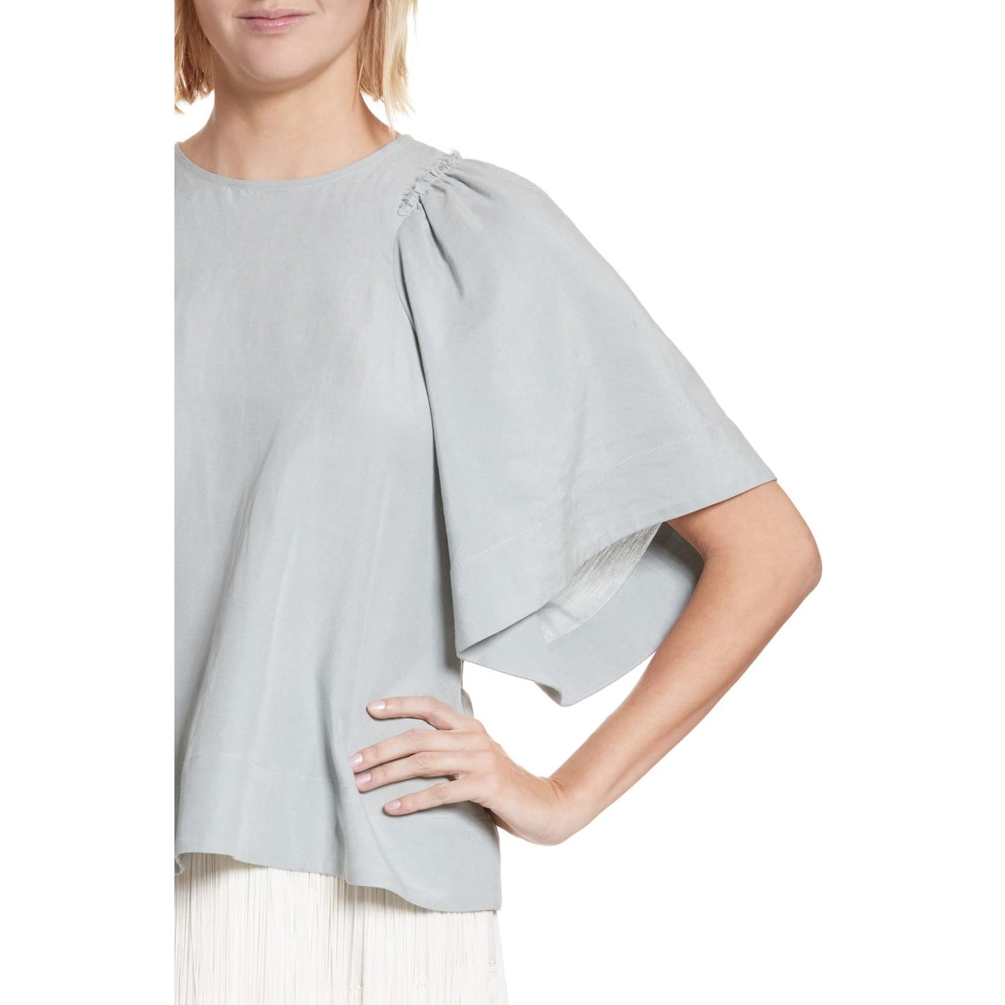 Rachel Comey "Ravine" Top in Seafoam, size 4