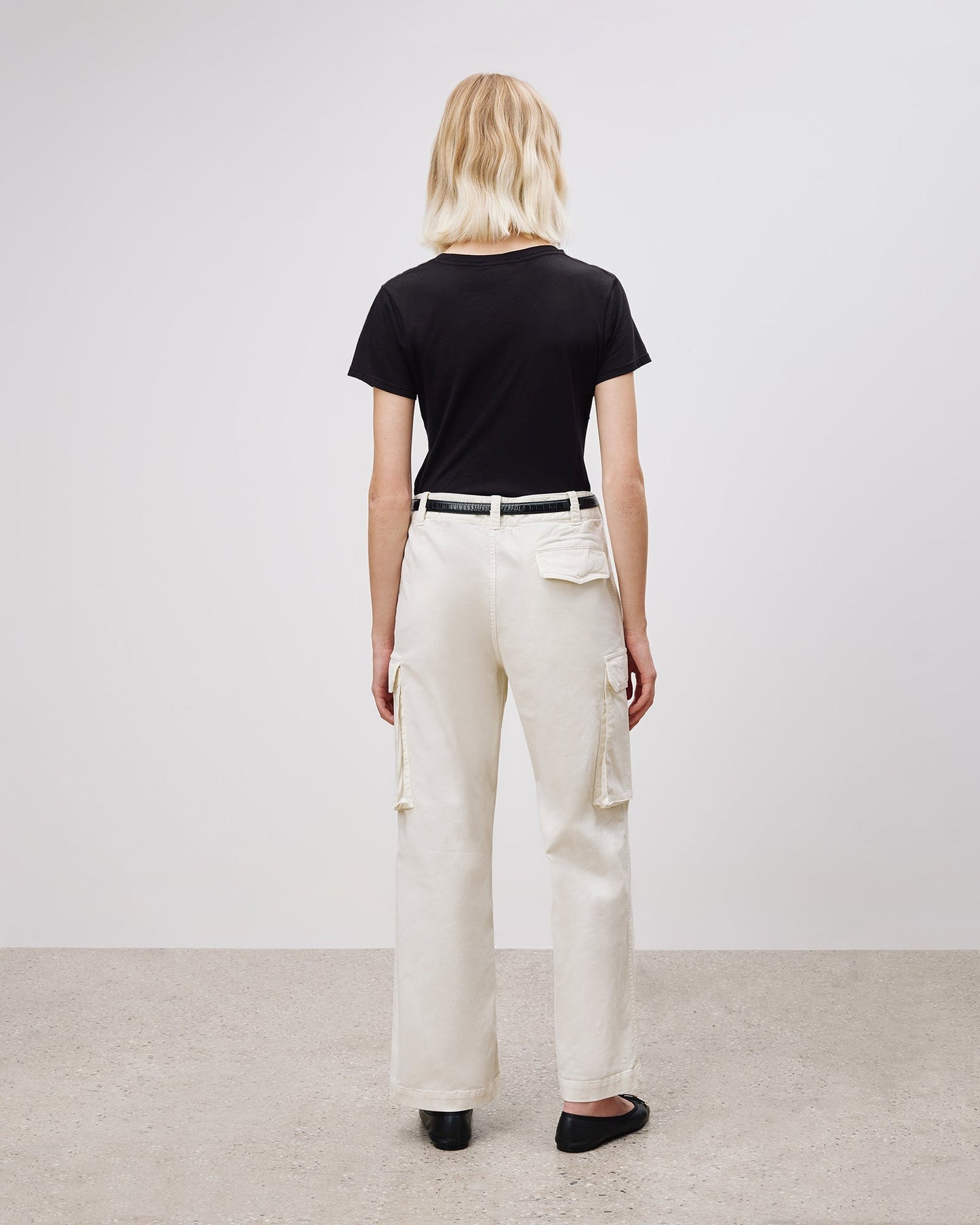 Nili Lotan "Leofred" Cargo Pants in "Midnight", size 10