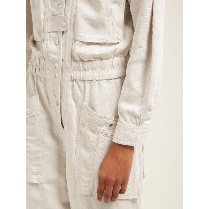 Isabel Marant Etoile "Lashay" Jumpsuit in Ecru, size 36 (fits like 2/4)