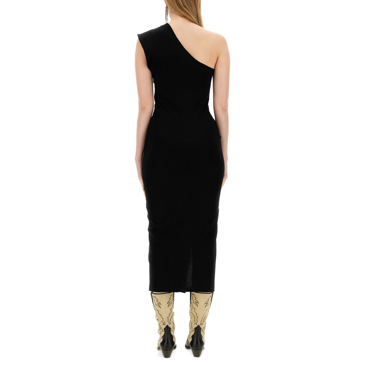 Isabel Marant "Maude" One Shoulder Dress in Black, size Small