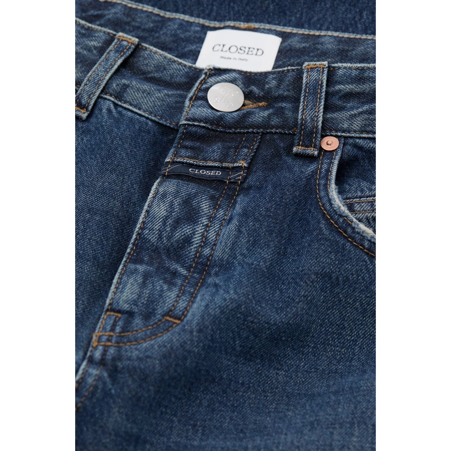 Closed "Nikka" Wide Leg Jeans in Dark Blue, size 32