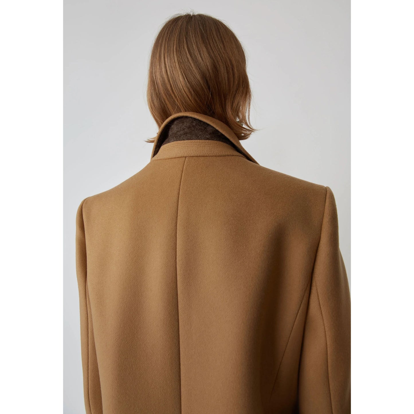 Acne Single Breasted Coat in Camel, size 36 (Fits like size Small)