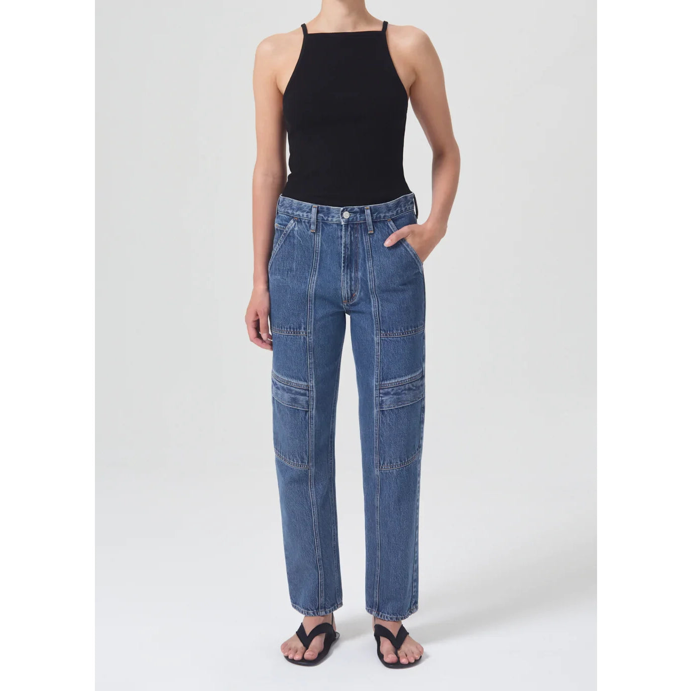 AGOLDE "Cooper" Cargo Jean in "Regulation", size 29