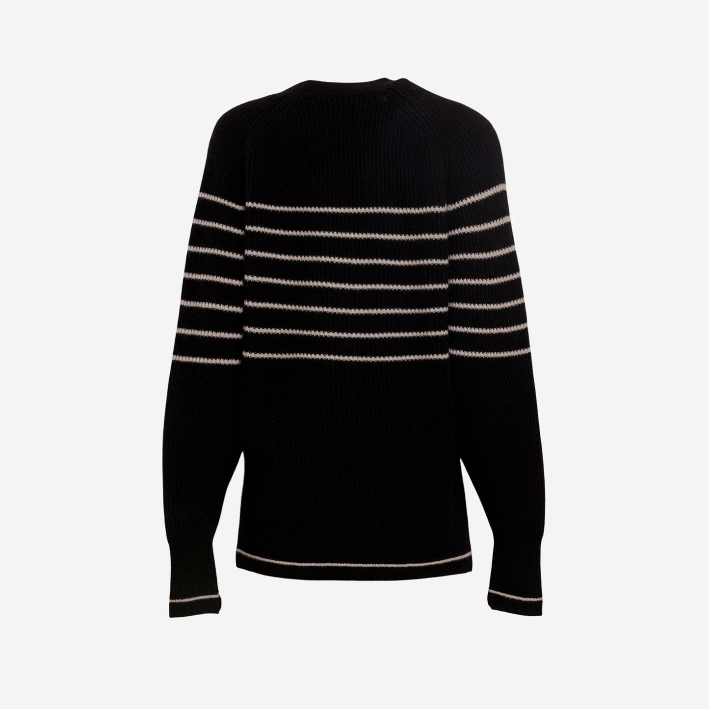 Maria McManus Striped Cape Fishermans Cardigan, size Small