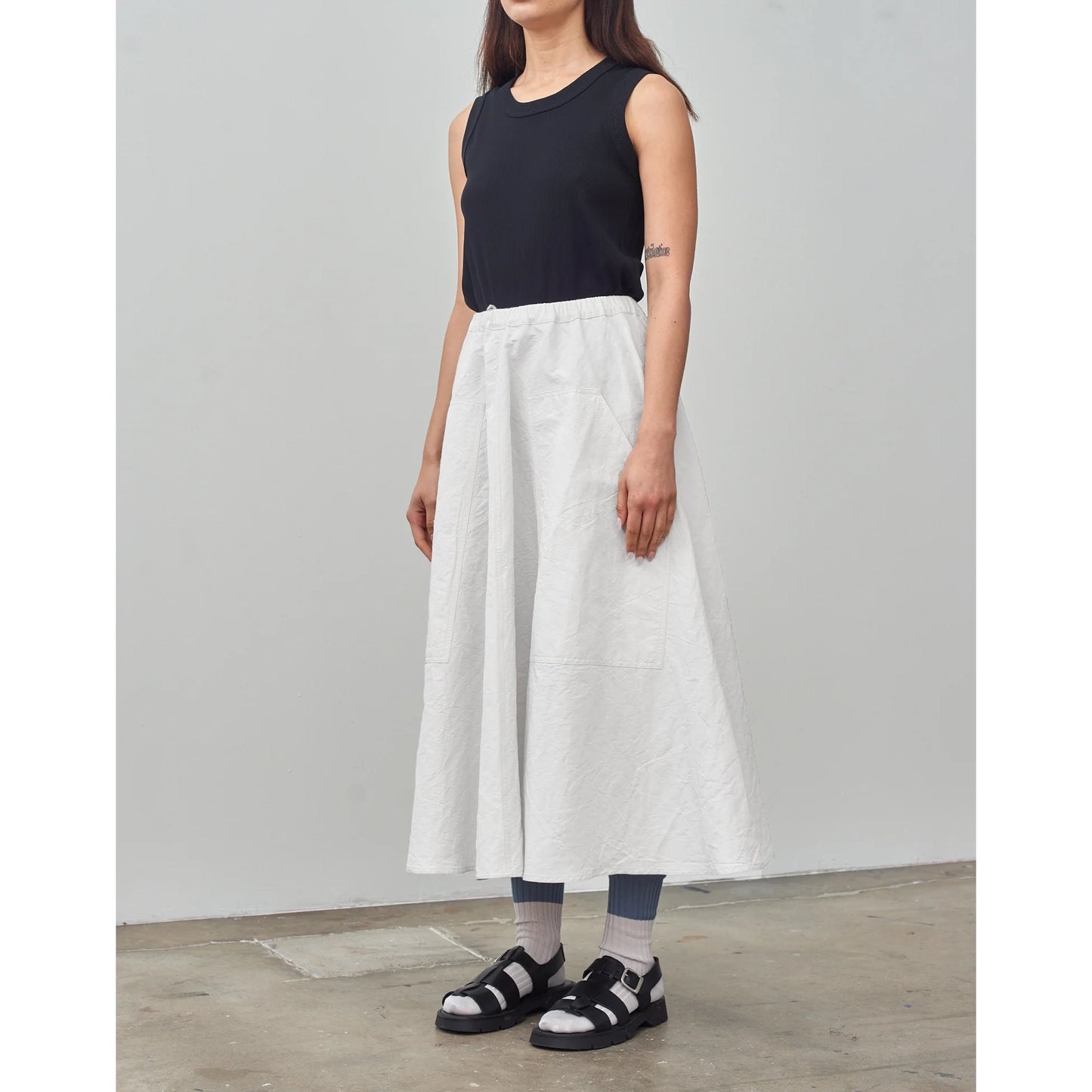 Sofie D'Hoore "Scout" Skirt in Off White, size 38 (fits like a size 4/6)