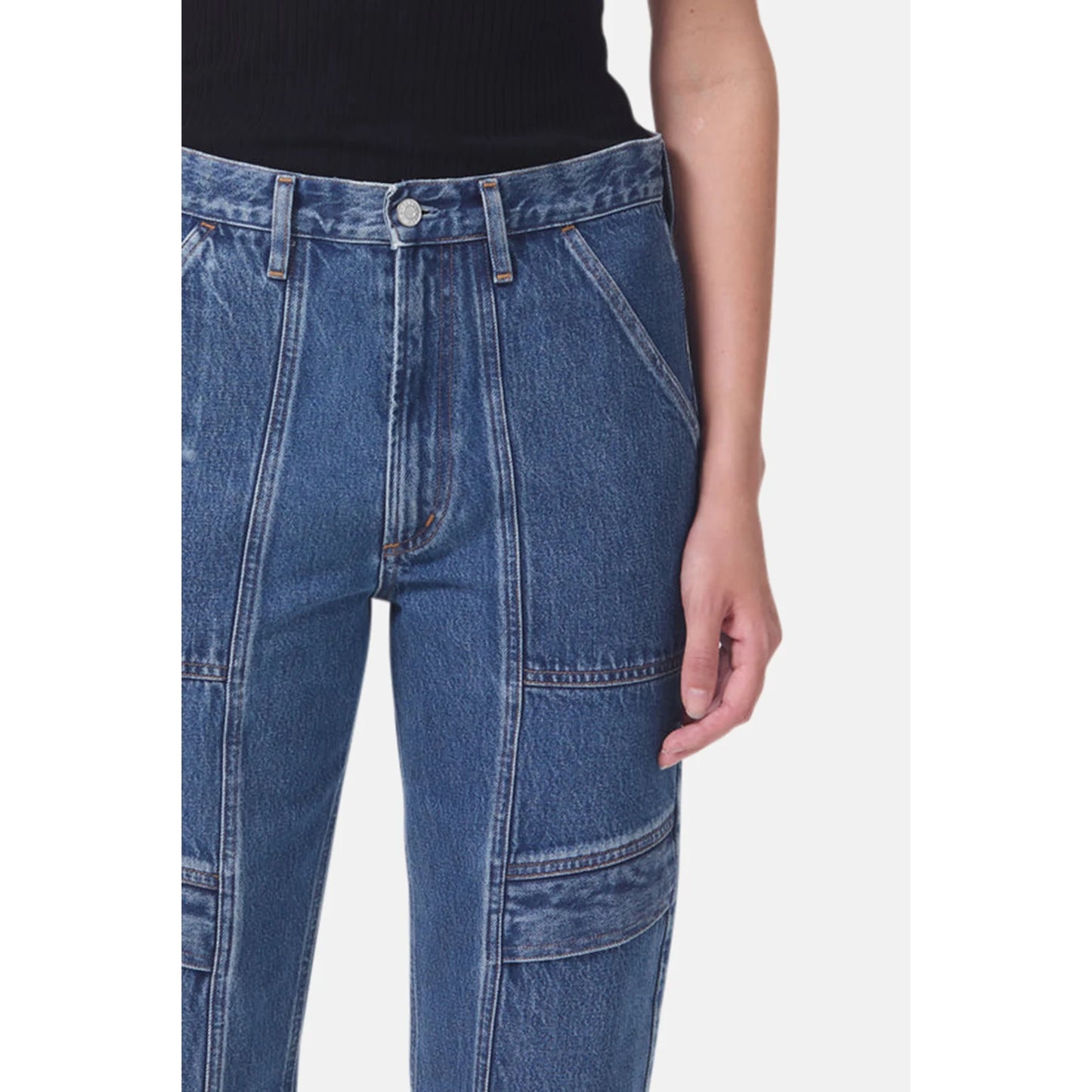 AGOLDE "Cooper" Cargo Jean in "Regulation", size 29