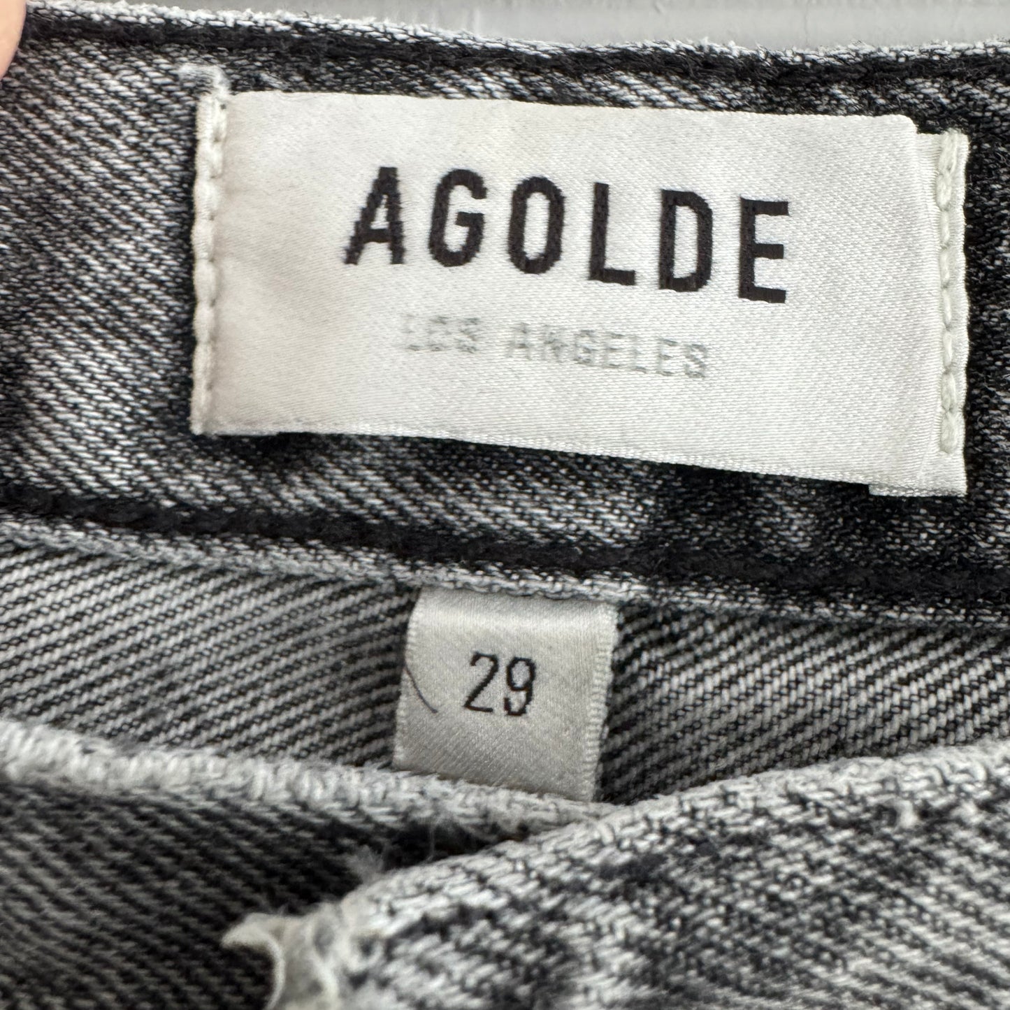 AGOLDE 90's Crop Jean in "Trip", size 29