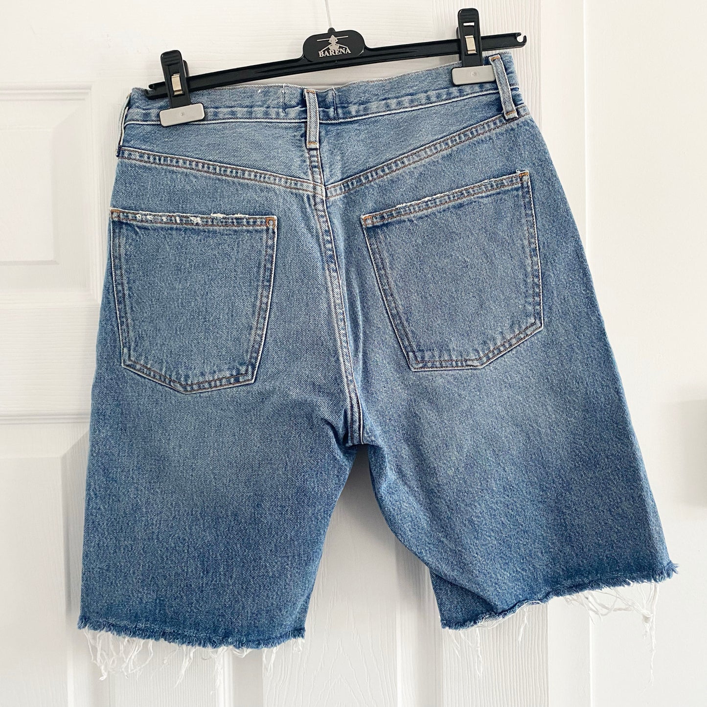 AGOLDE 90's Denim Shorts in "Runabout", size 27