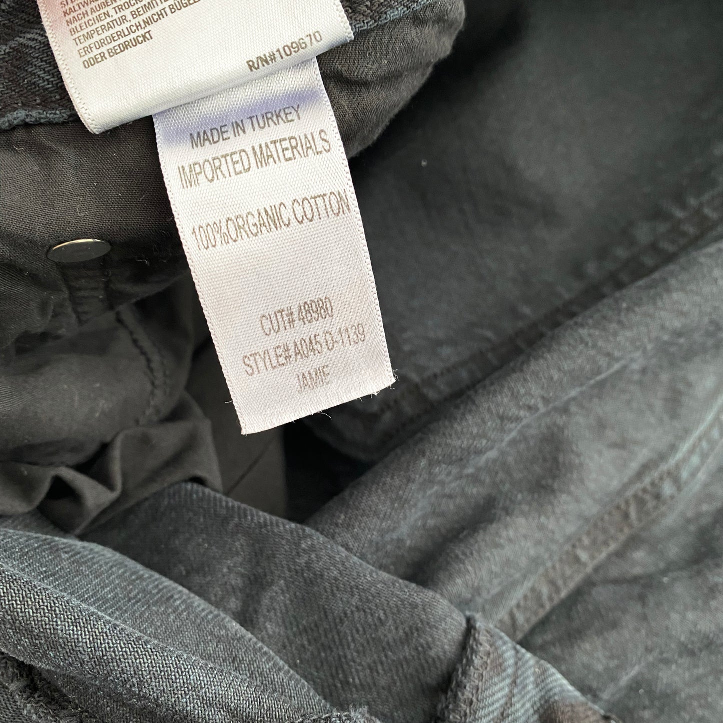 AGOLDE "Jamie" Hi Rise Jean Classic in "Rematch", size 32