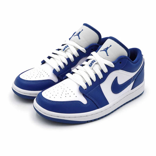 Nike Air Jordan 1 Low in Marine/White, size 8 (39)