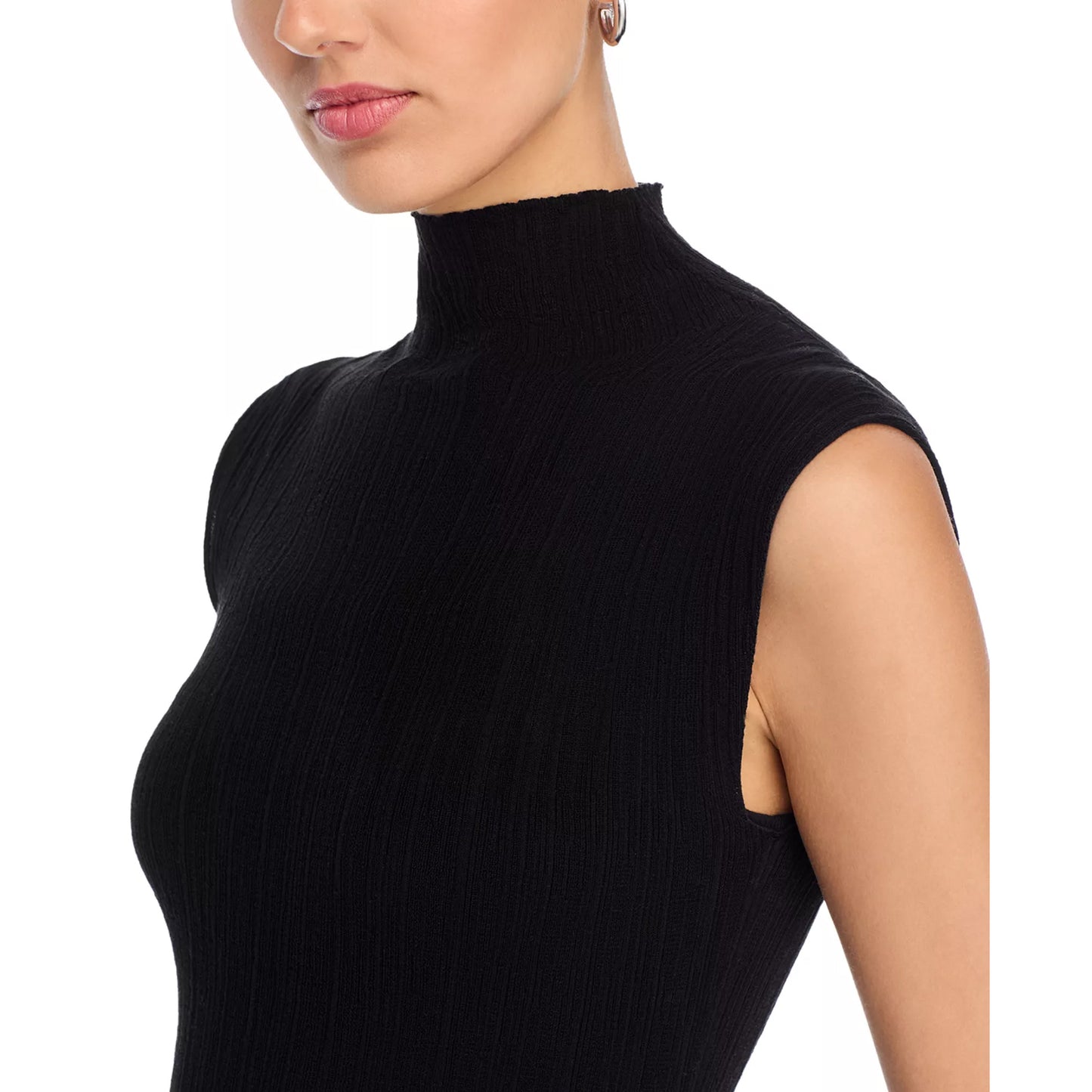 A.L.C. "Kennedy" Knit Midi Dress in Black, size Small
