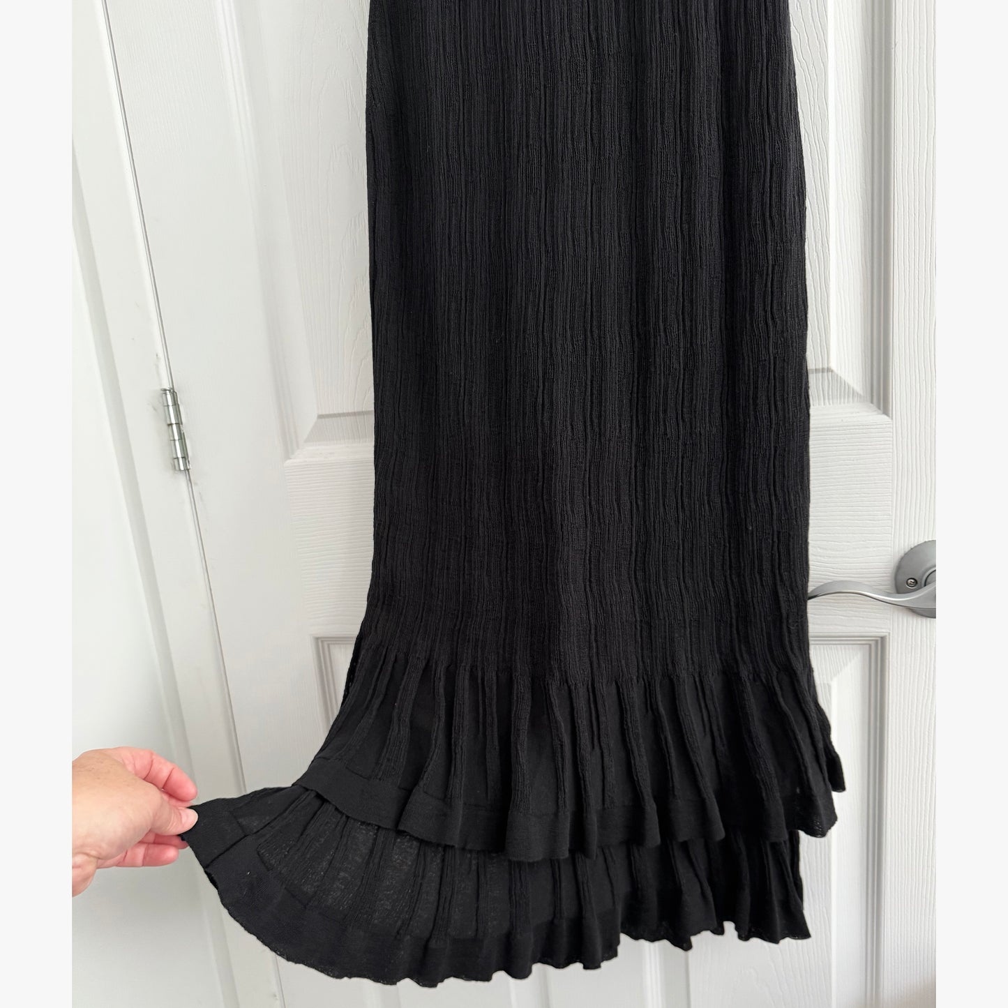 A.L.C. "Kennedy" Knit Midi Dress in Black, size Small