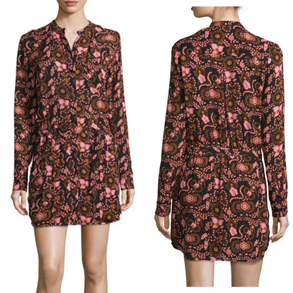 A.L.C. Silk Paisley Sacha Floral Dress, Size 10