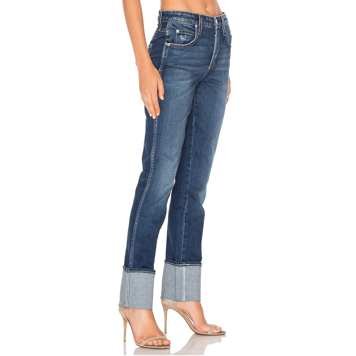 AMO “Darlin” skinny jean in “sweetheart” blue, size 27