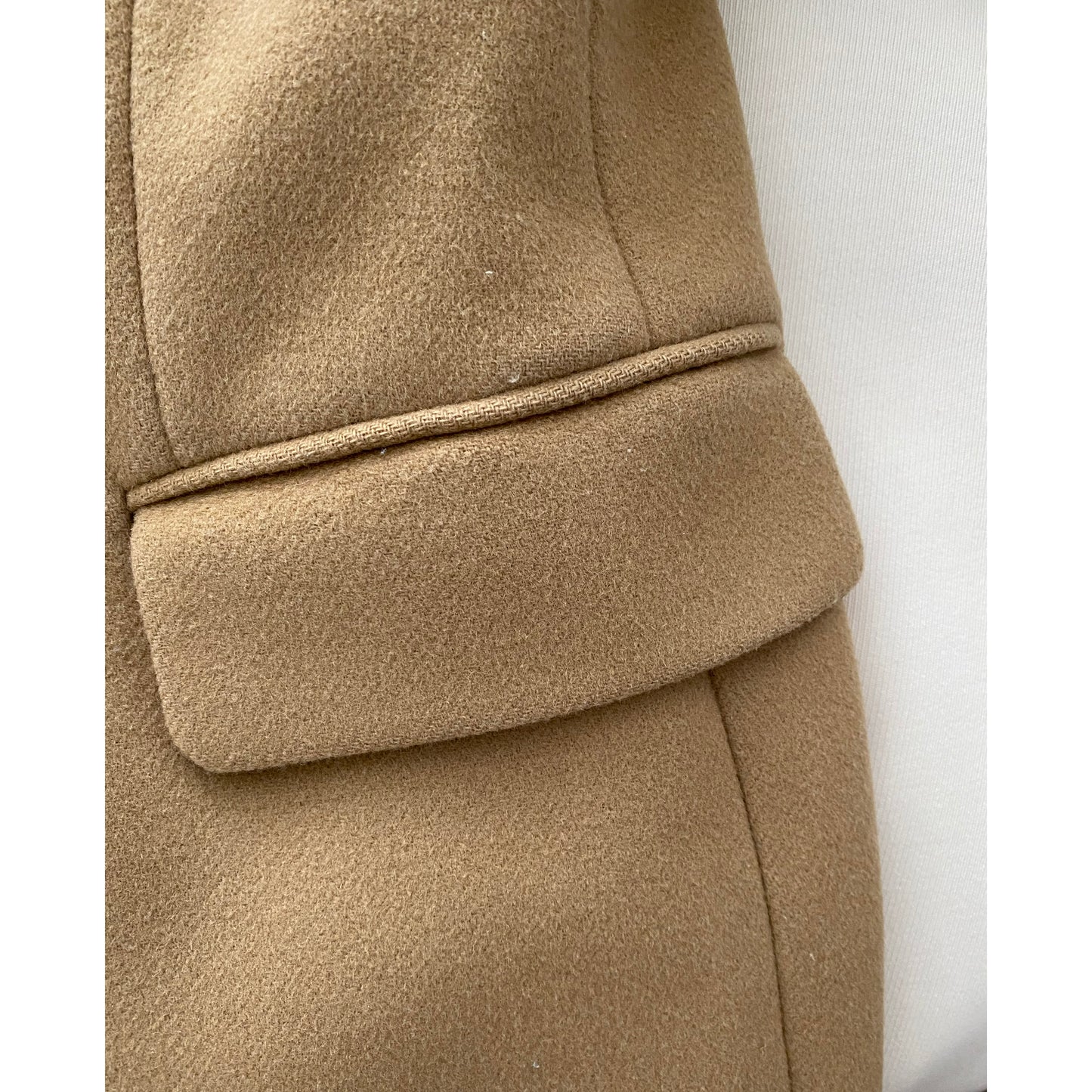 Acne Single Breasted Coat in Camel, size 36 (Fits like size Small)