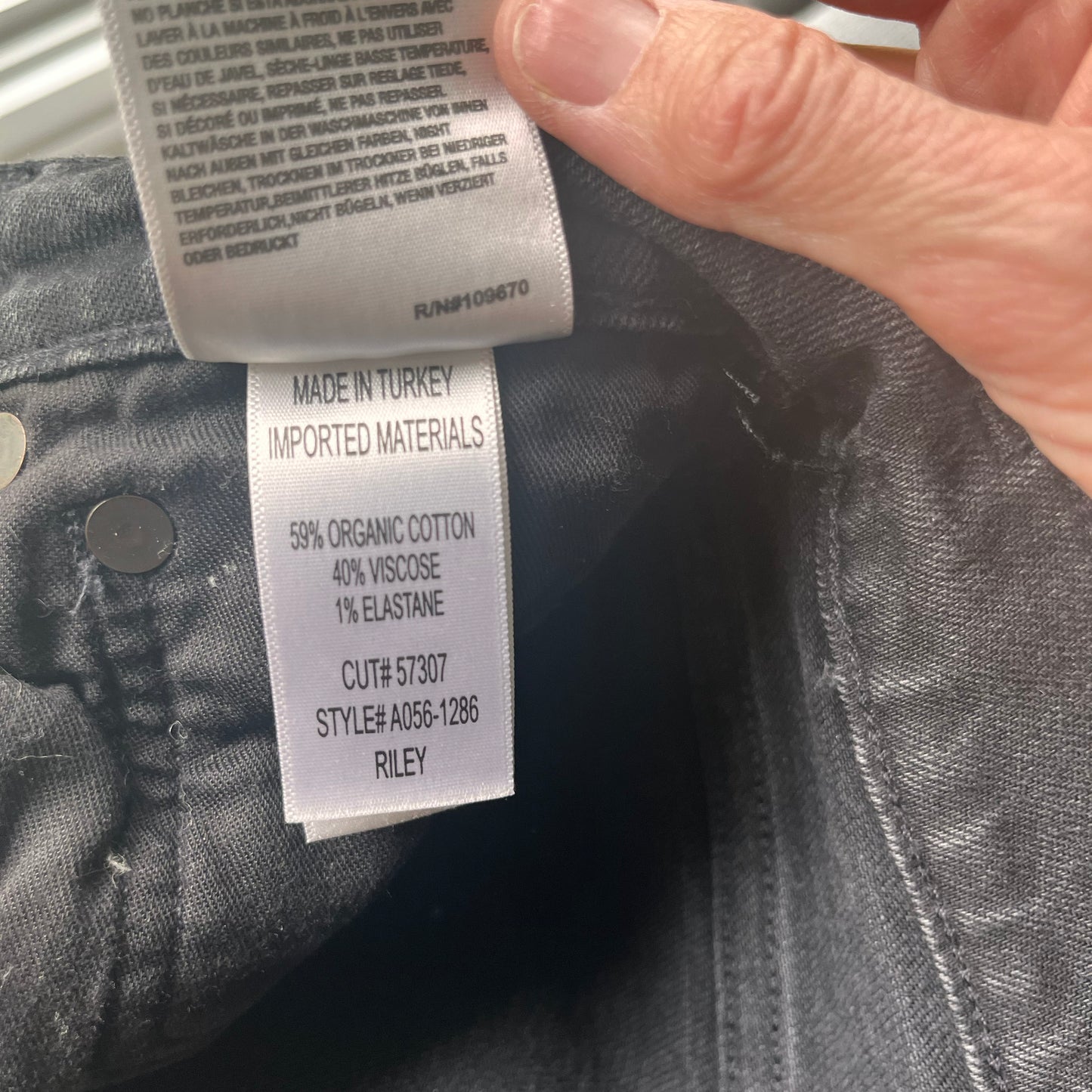 AGOLDE "Riley" Jeans in "Panoramic", size 26