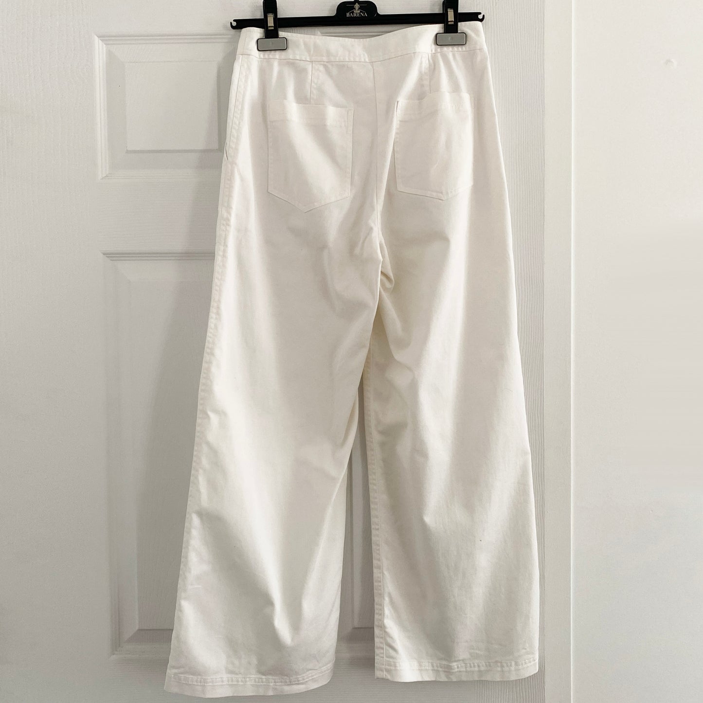 T by Alexander Wang White Wide Leg Crop Pant, size 2