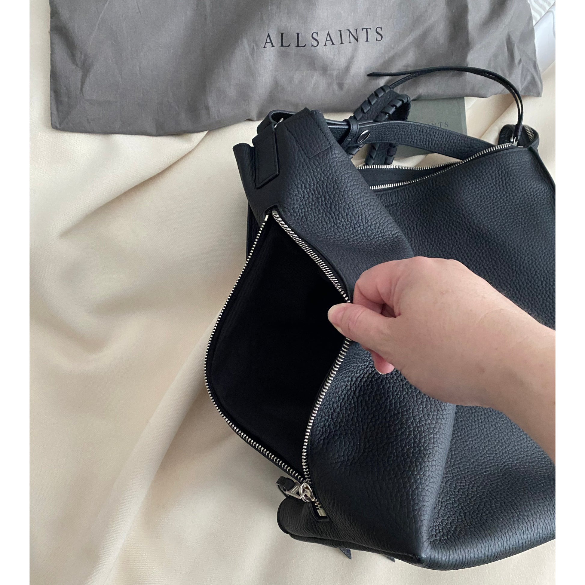 Handbag Allsaints Kita Small Leather Backpack All Saints