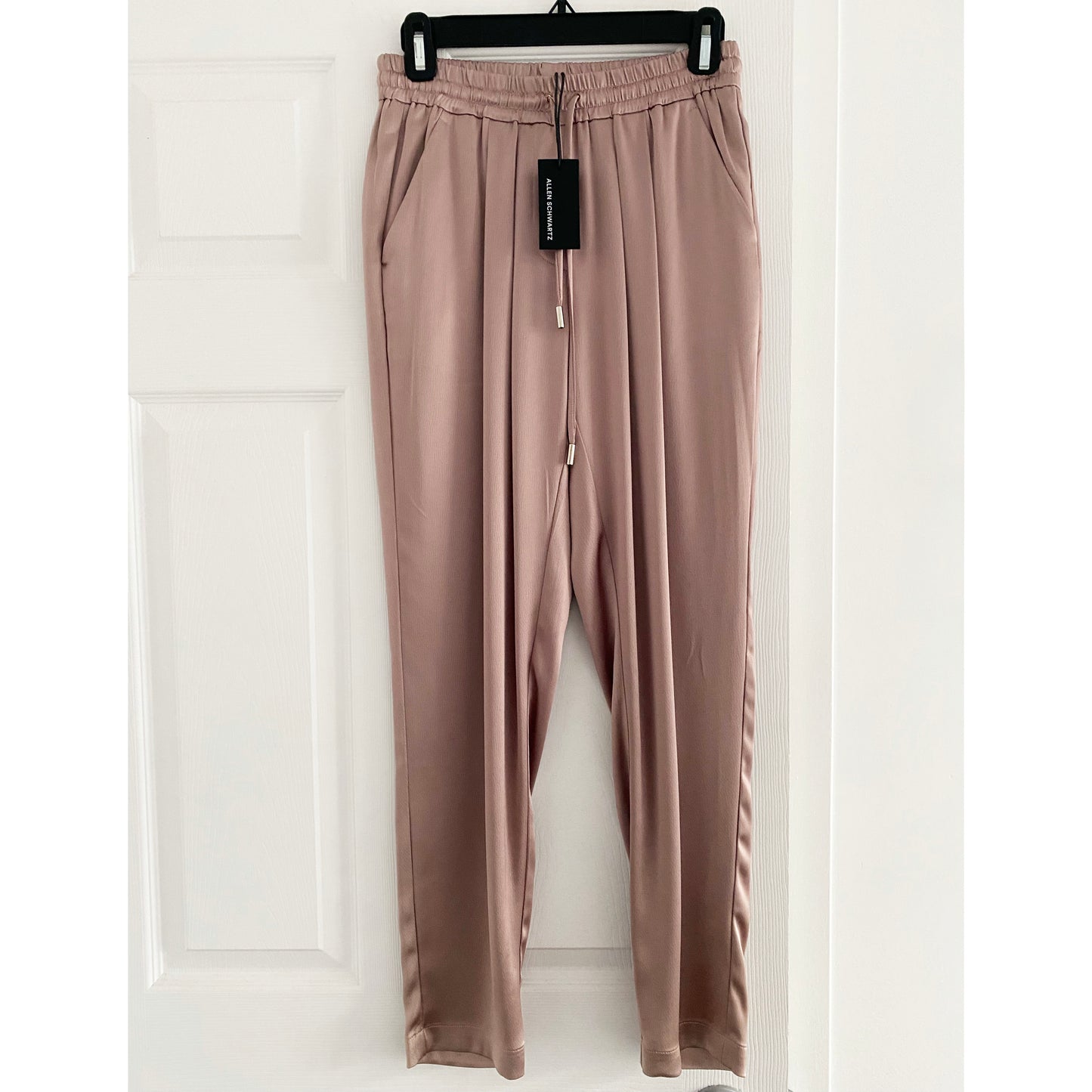 Allen Schwartz Satin Jogger Pant, size XS