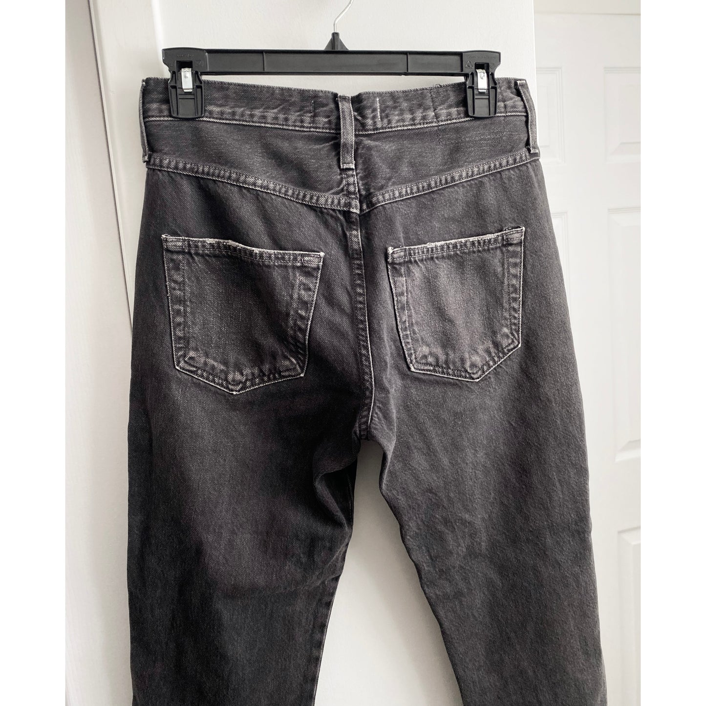 Jean AMO Loverboy en noir vintage, taille 25