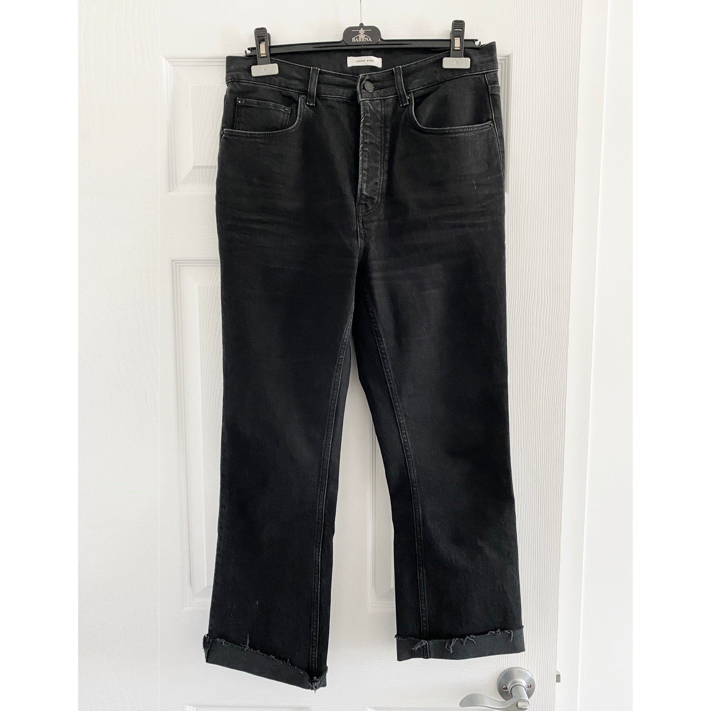 Anine Bing "Lara" Jean in Black, size 30