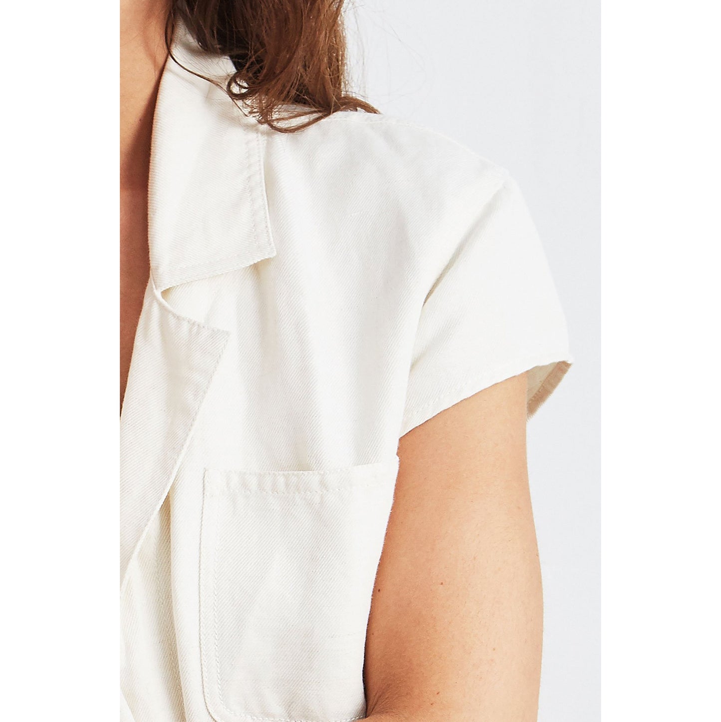 Apiece Apart "Azore" jumpsuit in Ivory, size 4