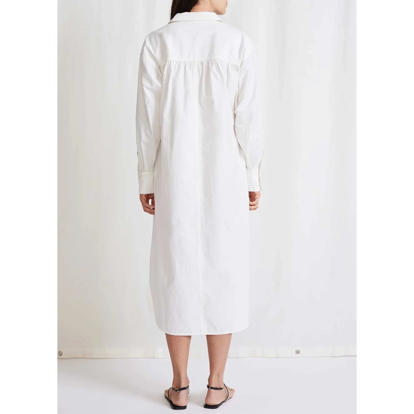 Apiece Apart "Molto" Dress in White, size XS/S