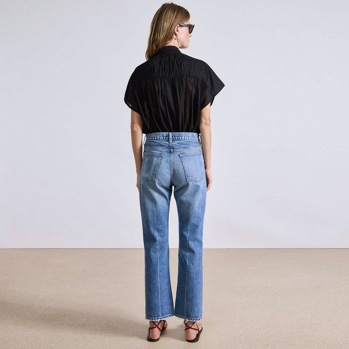 Apiece Apart "Rene"Kick Flare Jean in "Hermosa Wash", size 27