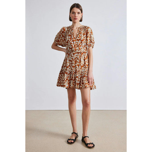 Apiece Apart "Uva" Dress in "Spice", fits size XL or size 12??