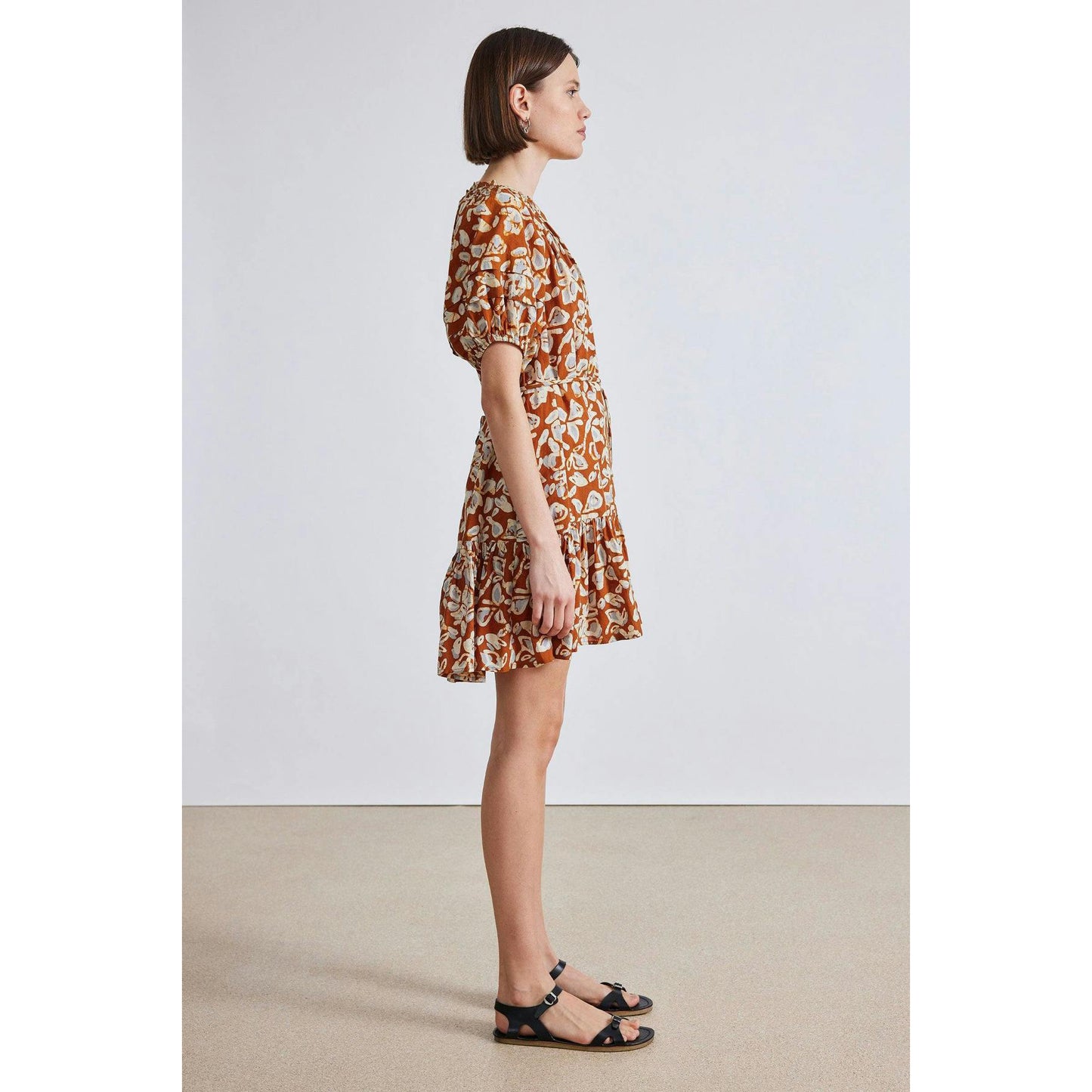 Apiece Apart "Uva" Dress in "Spice", fits size XL or size 12??