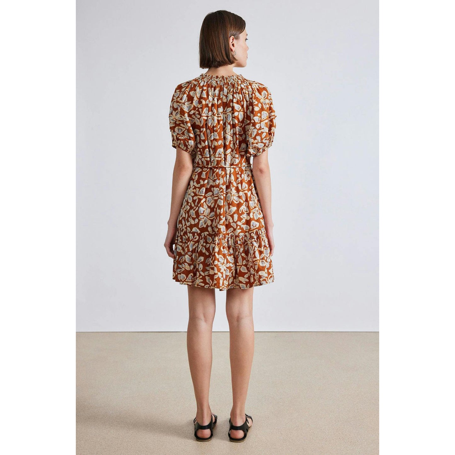 Apiece Apart "Uva" Dress in "Spice", fits size XL or size 12??